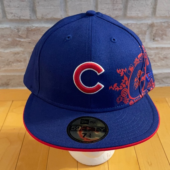 New Era Other - New Era Hat Wool Fitted Chicago Cubs Size 7 3/4